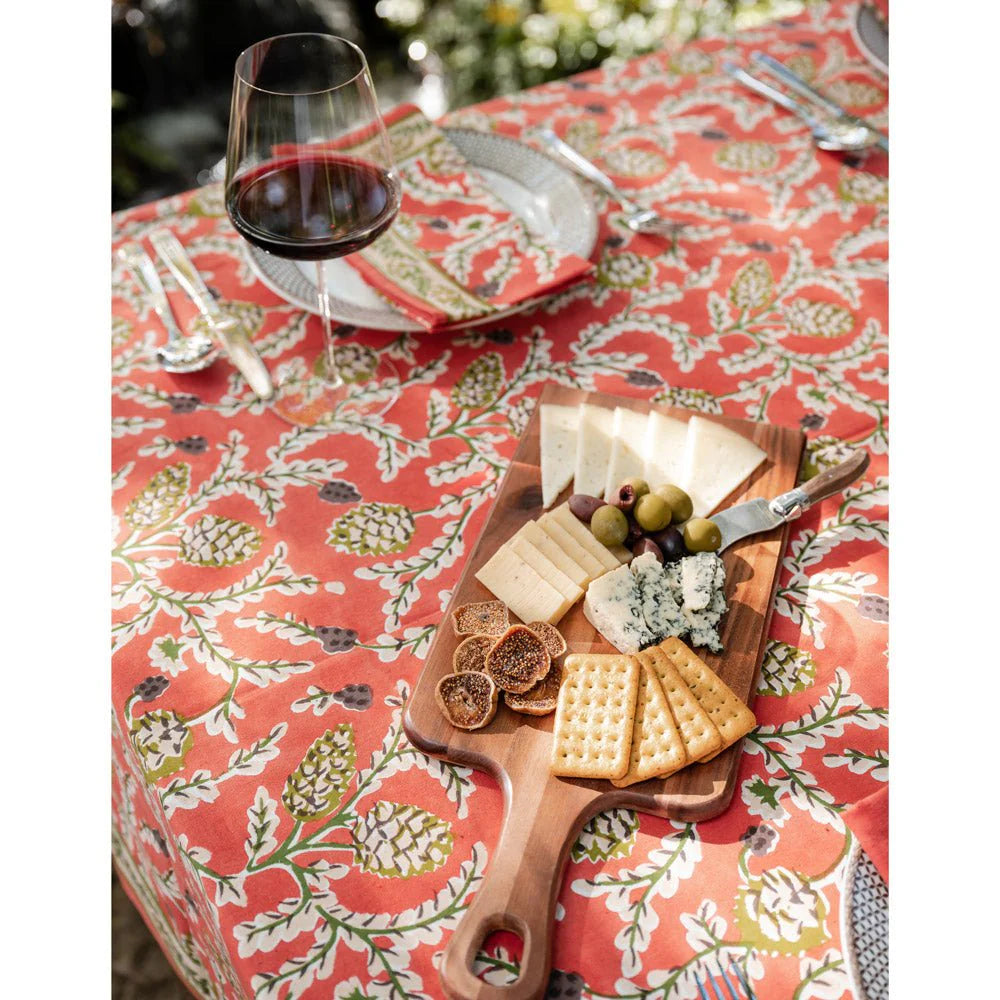 HARVEST PINECONE TABLECLOTH