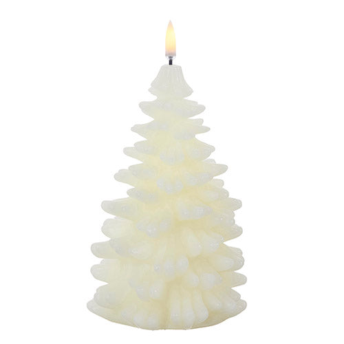 ELECTRONIC IVORY TREE CANDLES