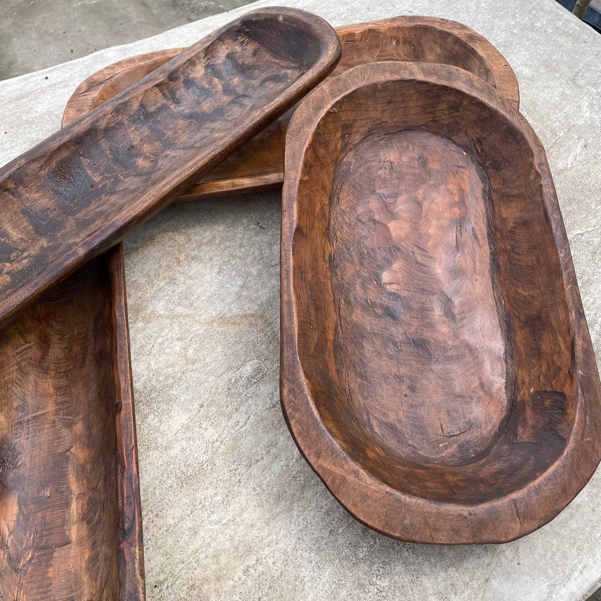 RUSTIC DOUGH BOWLS