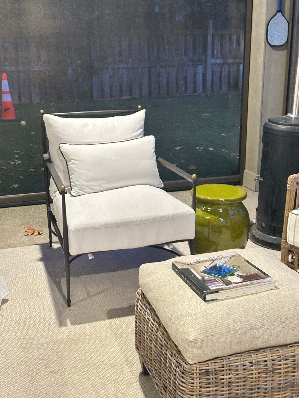 ROMA ALUMINUM LOUNGE CHAIR
