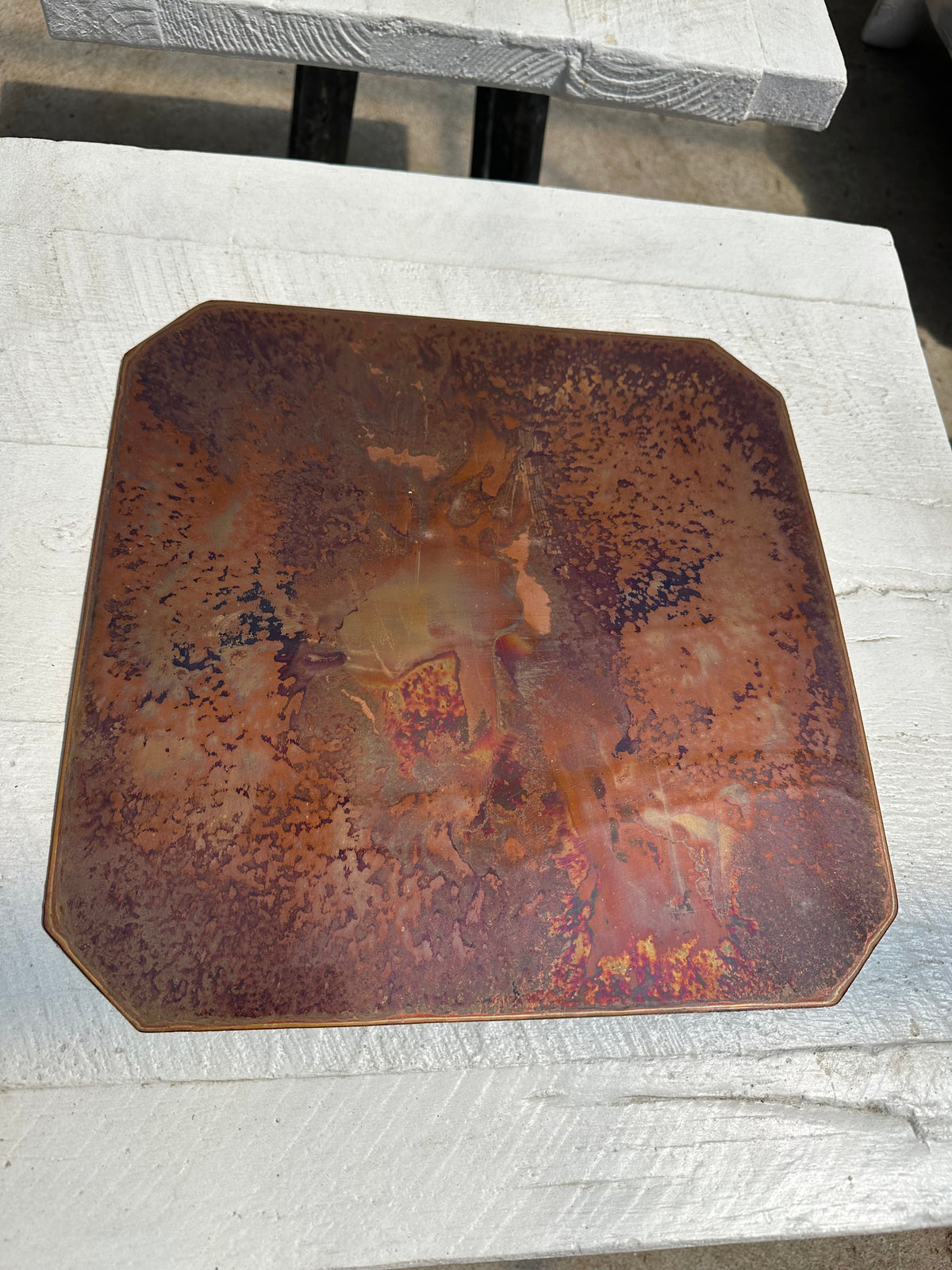 SQUARE COPPER PLACEMAT