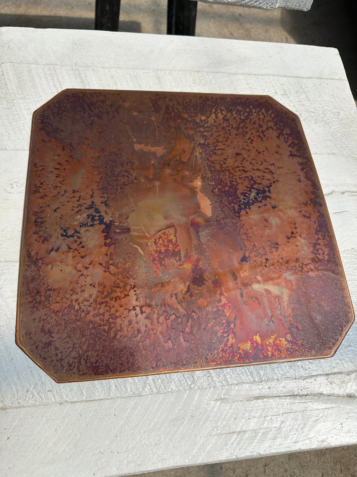 SQUARE COPPER PLACEMAT