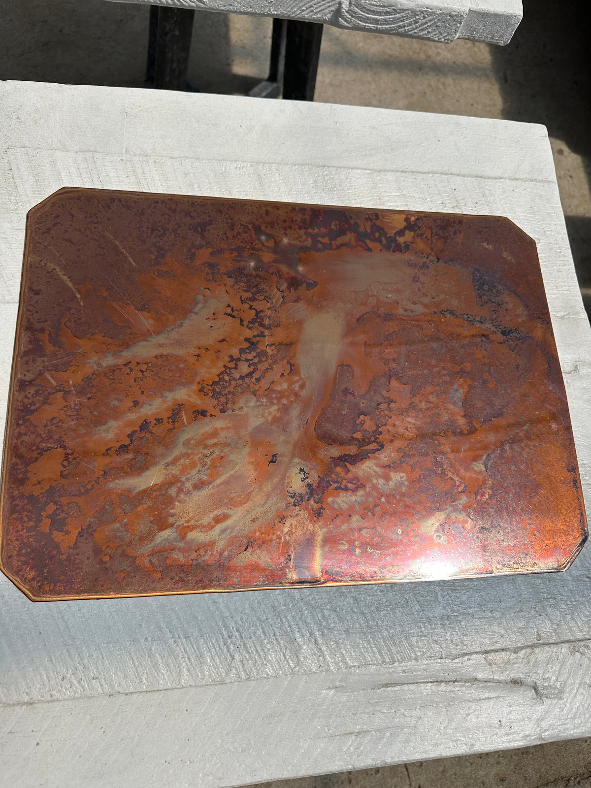 RECTANGLE COPPER PLACEMAT
