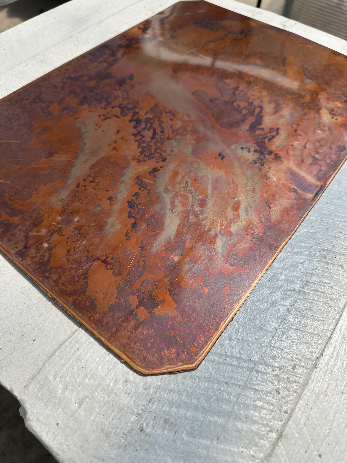 RECTANGLE COPPER PLACEMAT