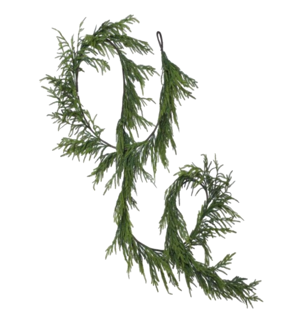 15FT FAUX NORFOLK PINE GARLAND