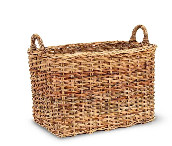 FRENCH COUNTRY MUD ROOM BASKET