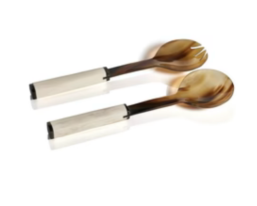 HORN & BONE SERVER SET