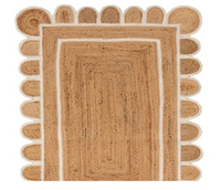 SCALLOP RUG 8'X10'