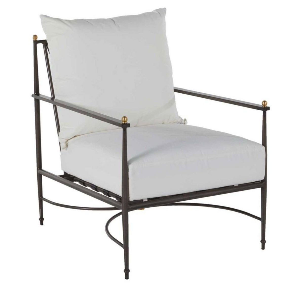 ROMA ALUMINUM LOUNGE CHAIR