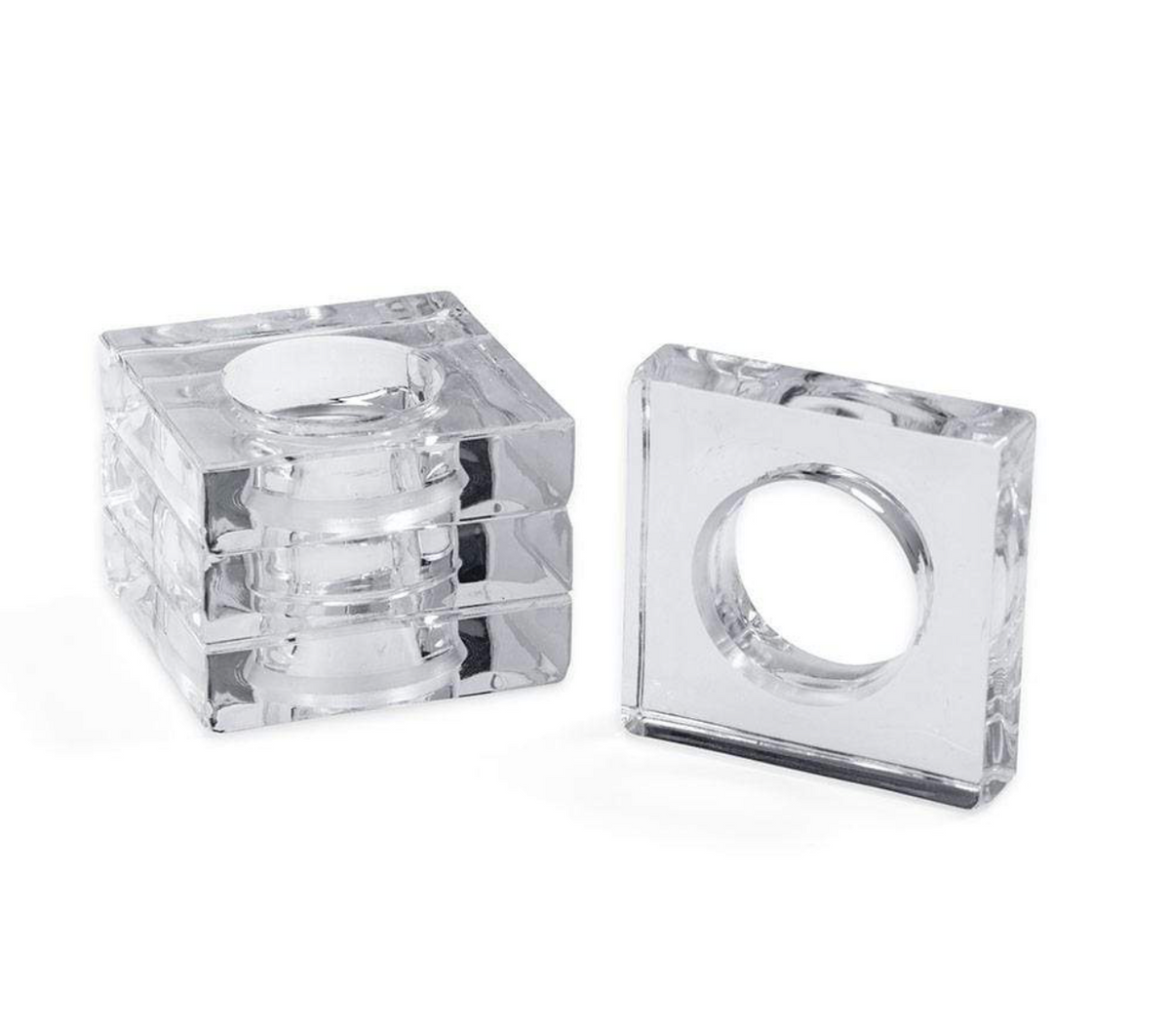 ACRYLIC NAPKIN RING SET