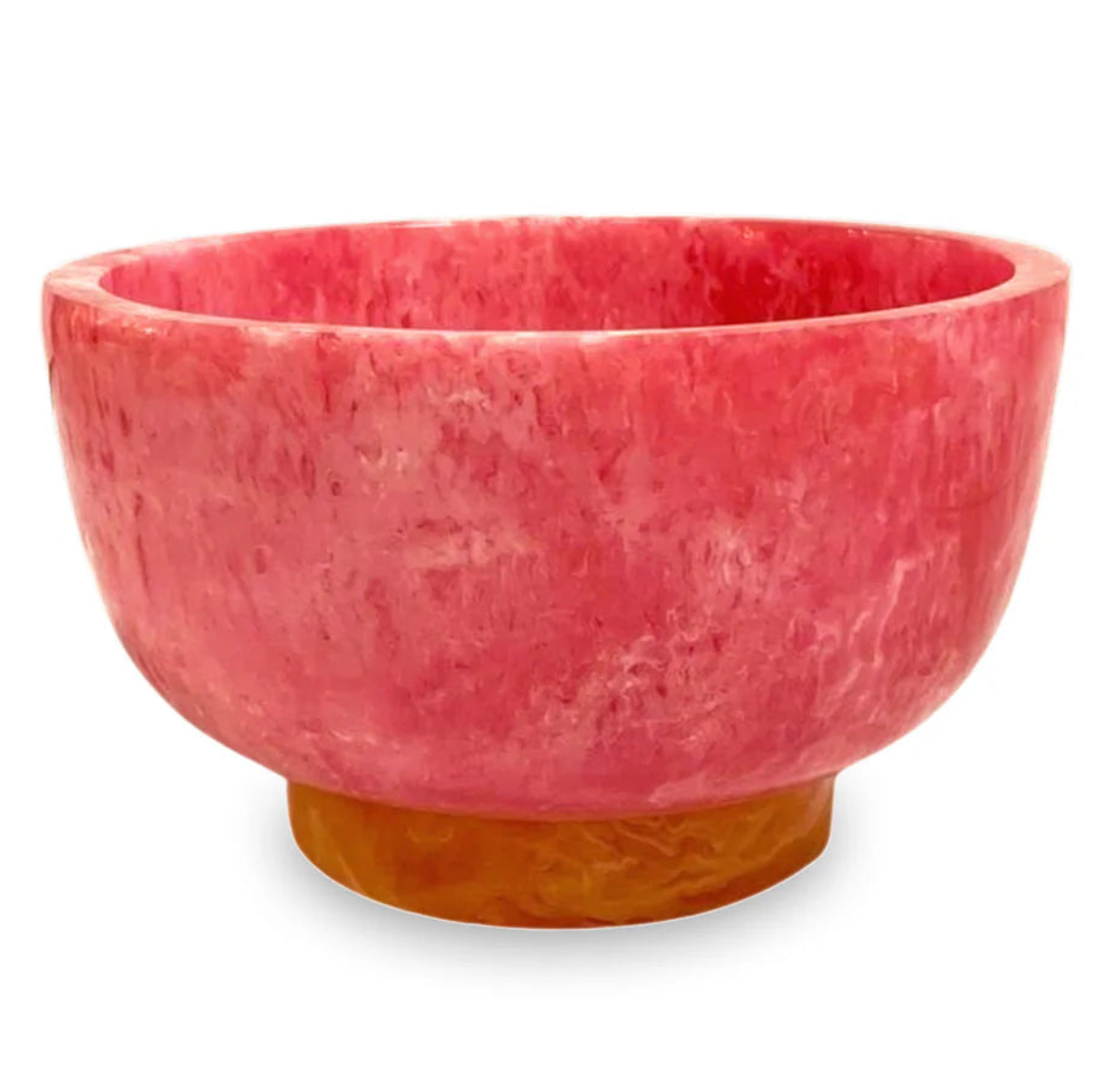 SMALL RESIN BOWL WITH BASE