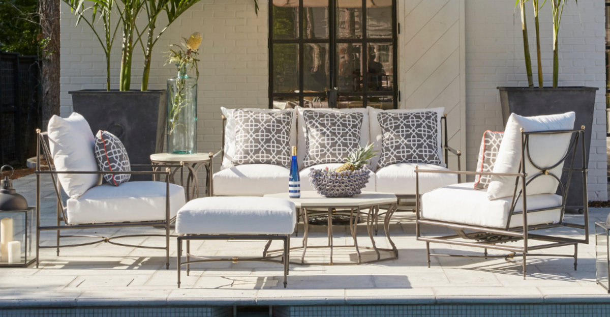 ROMA ALUMINUM LOUNGE CHAIR