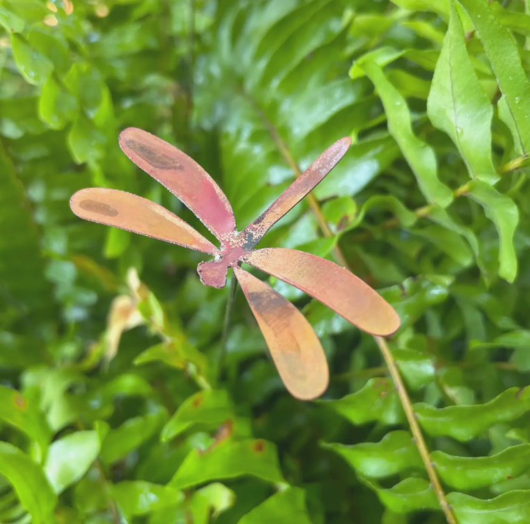 COPPER DRAGONFLY ACCENT