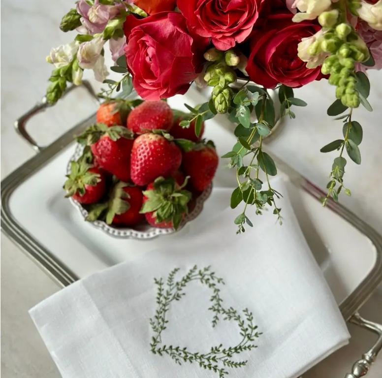 HEART VINE TEA TOWEL