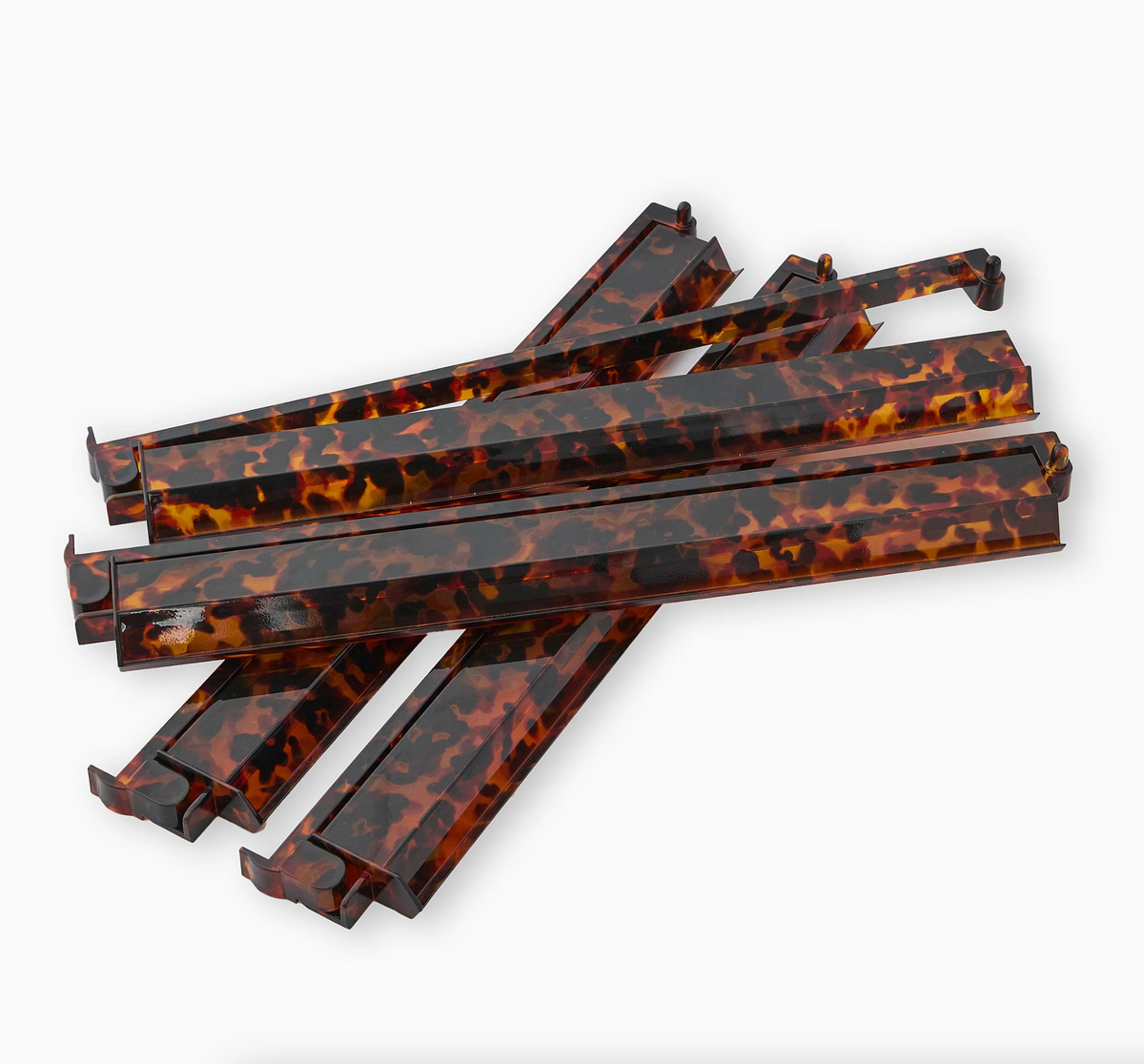TORTOISE SHELL RACK & PUSHER SET