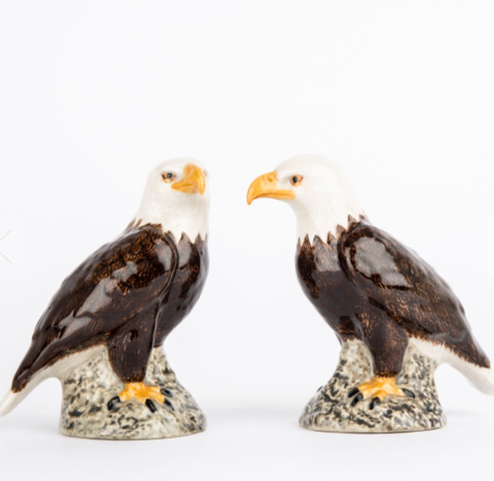 BALD EAGLE SALT & PEPPER SHAKERS