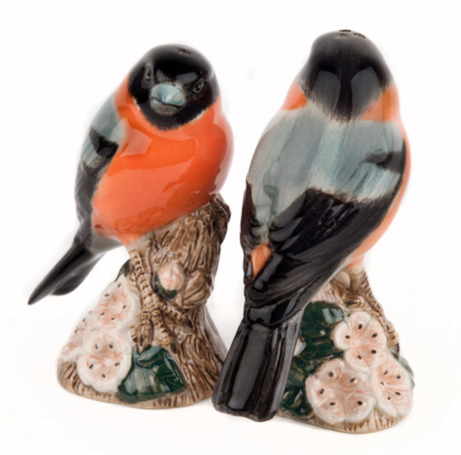 BULLFINCH SALT & PEPPER SHAKERS