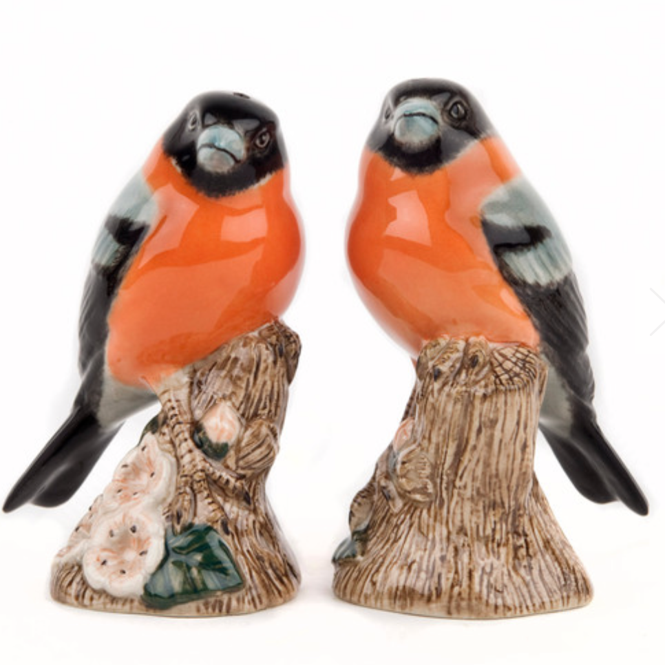 BULLFINCH SALT & PEPPER SHAKERS
