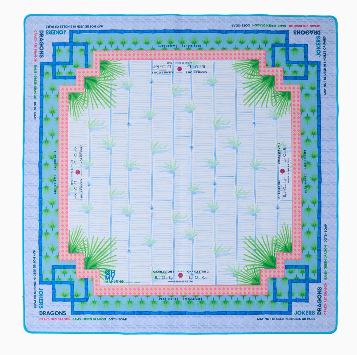 PALM PARADISE MAHJONG MAT