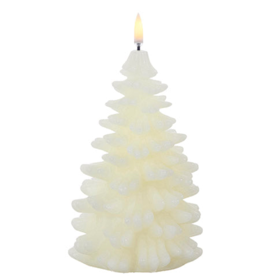 ELECTRONIC IVORY TREE CANDLES