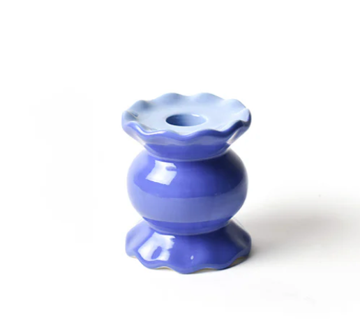 RUFFLE KNOBBED CANDLE HOLDER