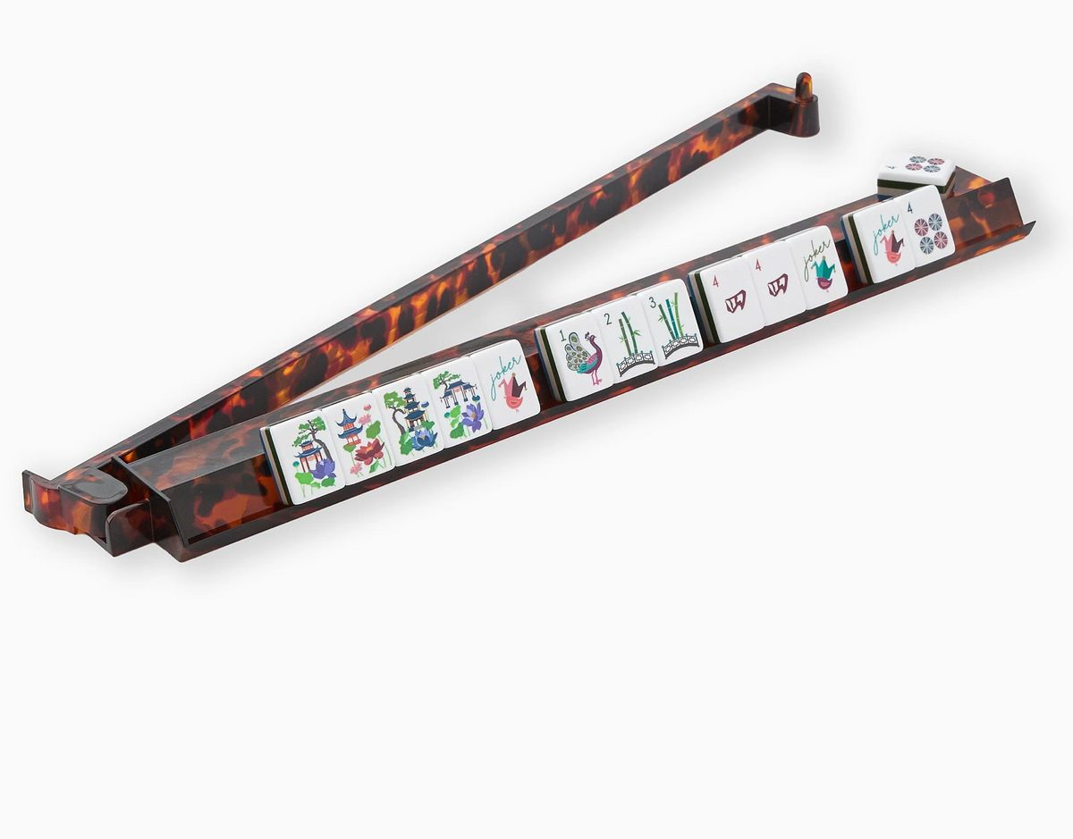 TORTOISE SHELL RACK & PUSHER SET