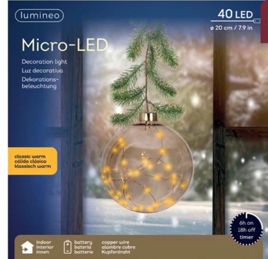 PENDANT LIGHT W/ GREENERY