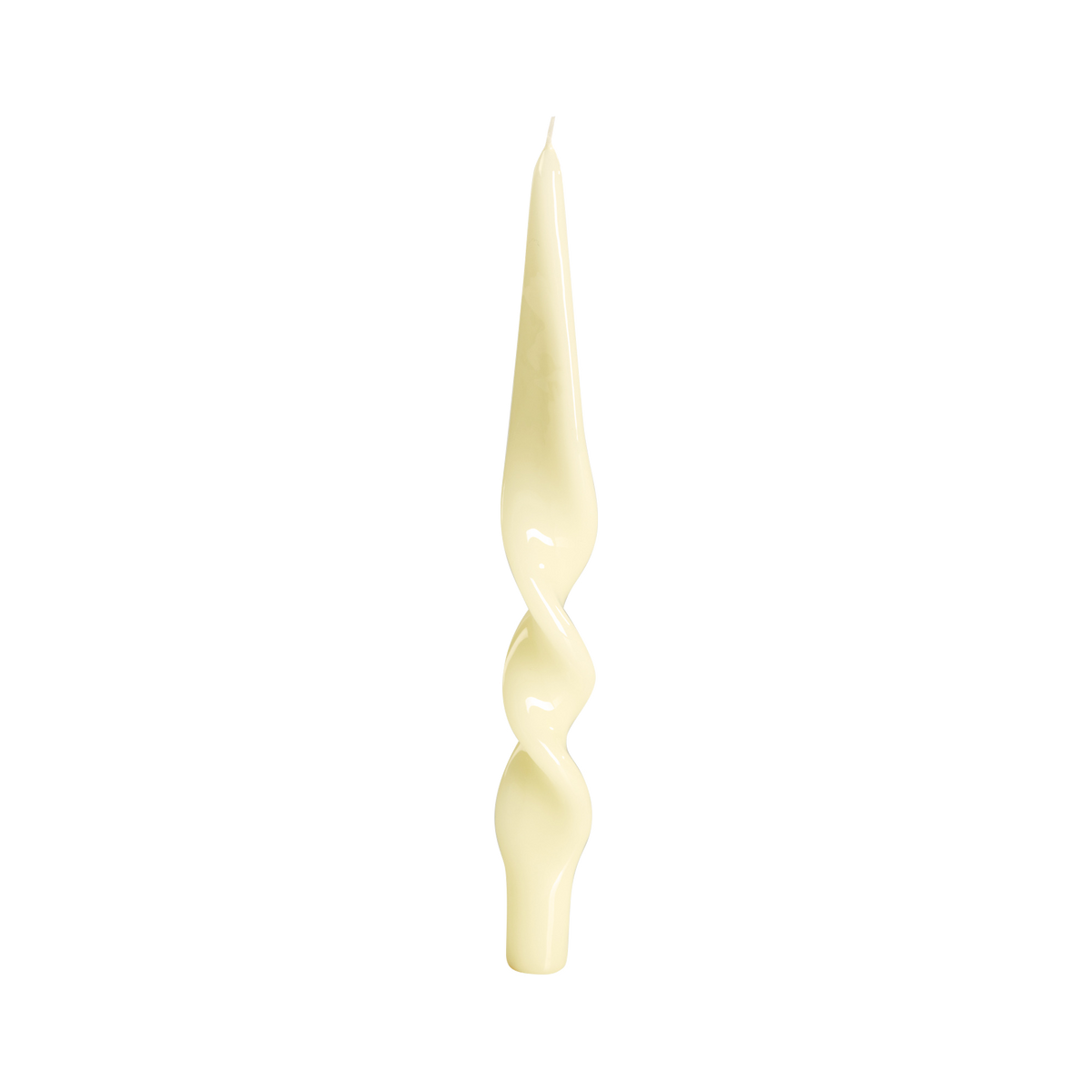 Cream Twist Candle