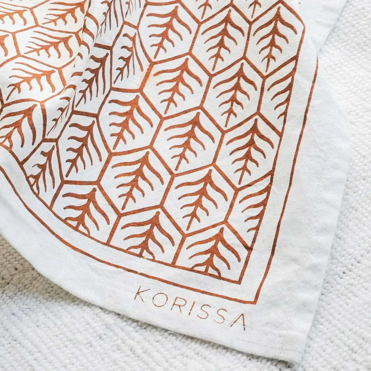 HAND SCREEN-PRINTED TEA TOWELS