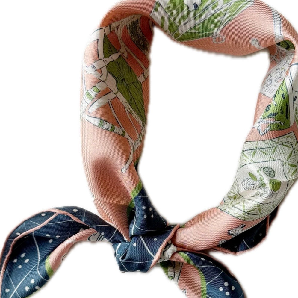 ARTISANAL SILK NECK SCARVES