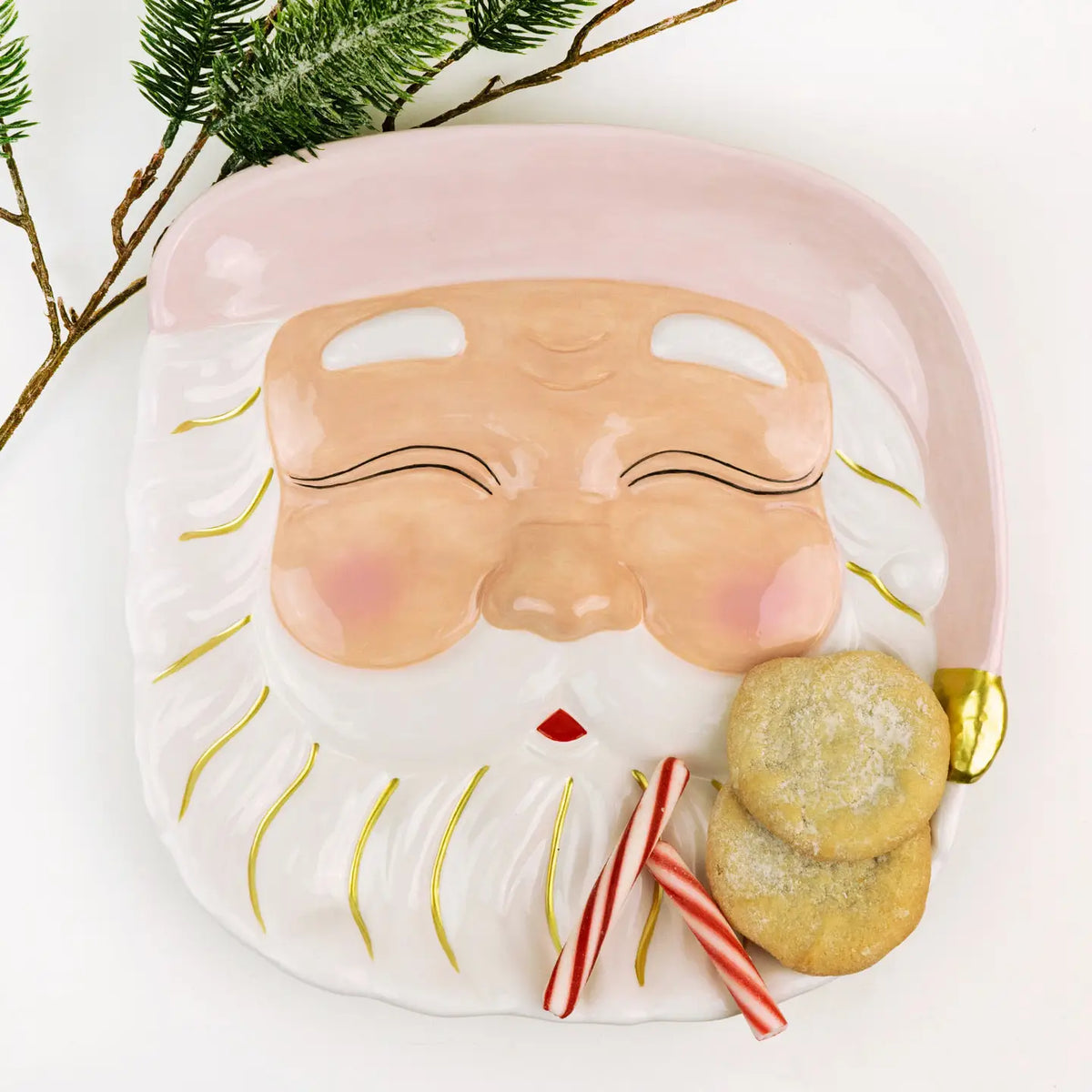 SANTA SERVING PLATTER