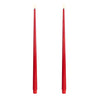 16.5" LED Flickering Taper Candles