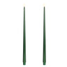 16.5" LED Flickering Taper Candles