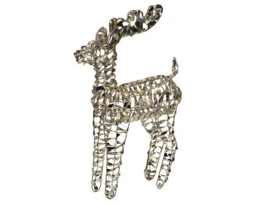 MICRO LED SILVER REINDEER