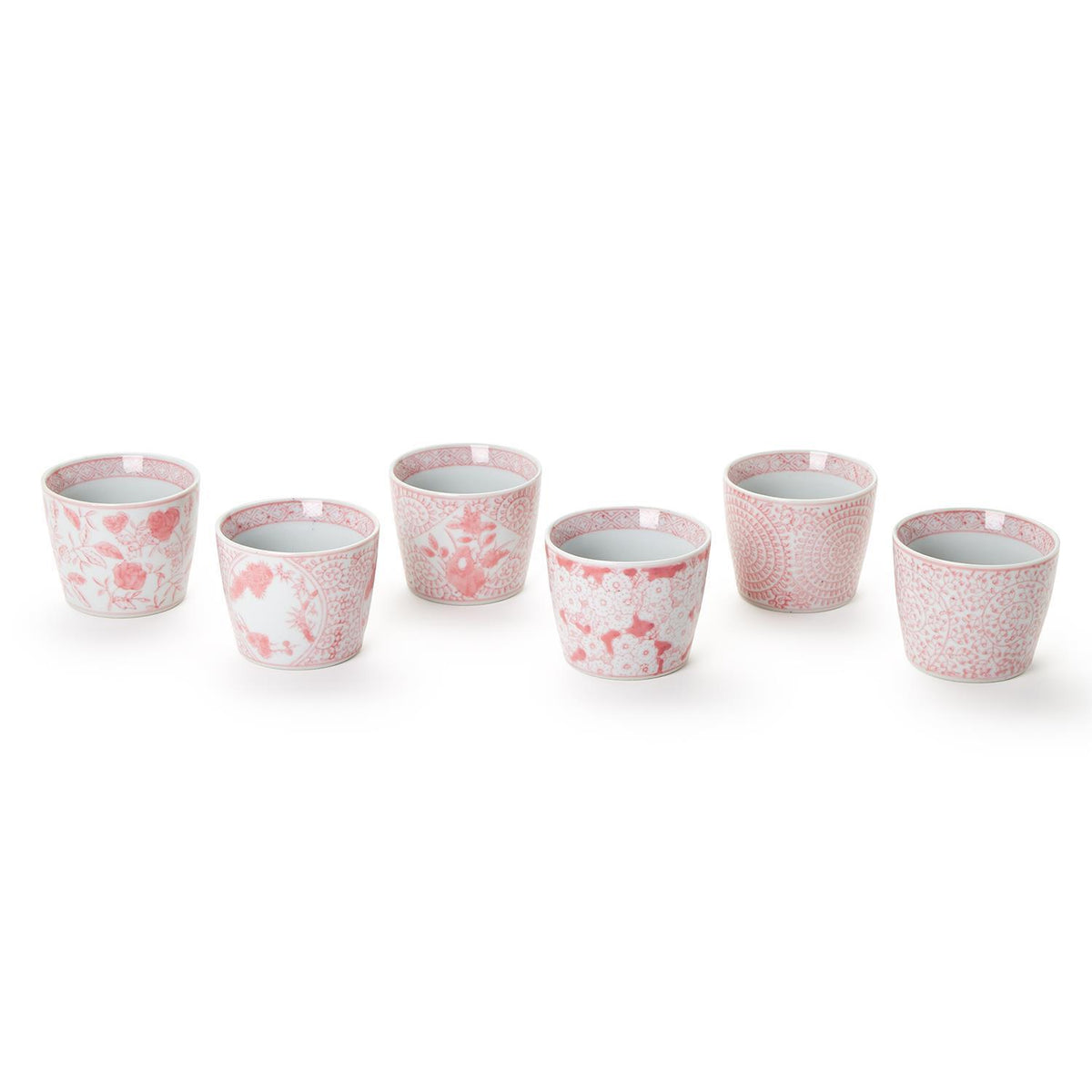 PINK CHINOISERIE CACHEPOT SET