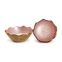 ROSE SCALLOPED BOWL