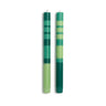 Stripe & Glow Taper Candles