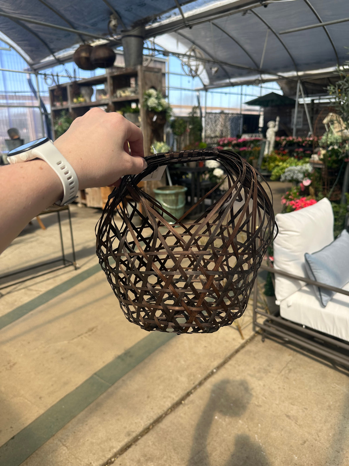 ROUND BAMBOO BASKET