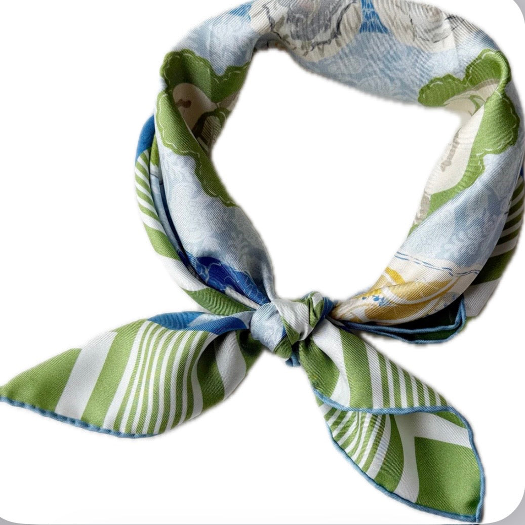 ARTISANAL SILK NECK SCARVES