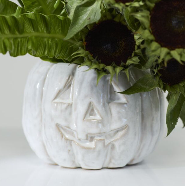 Glazed Pumpkin Pot