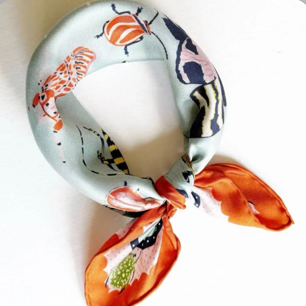 ARTISANAL SILK NECK SCARVES