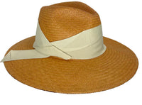 GARDENIA BUTTERSCOTCH/IVORY HAT