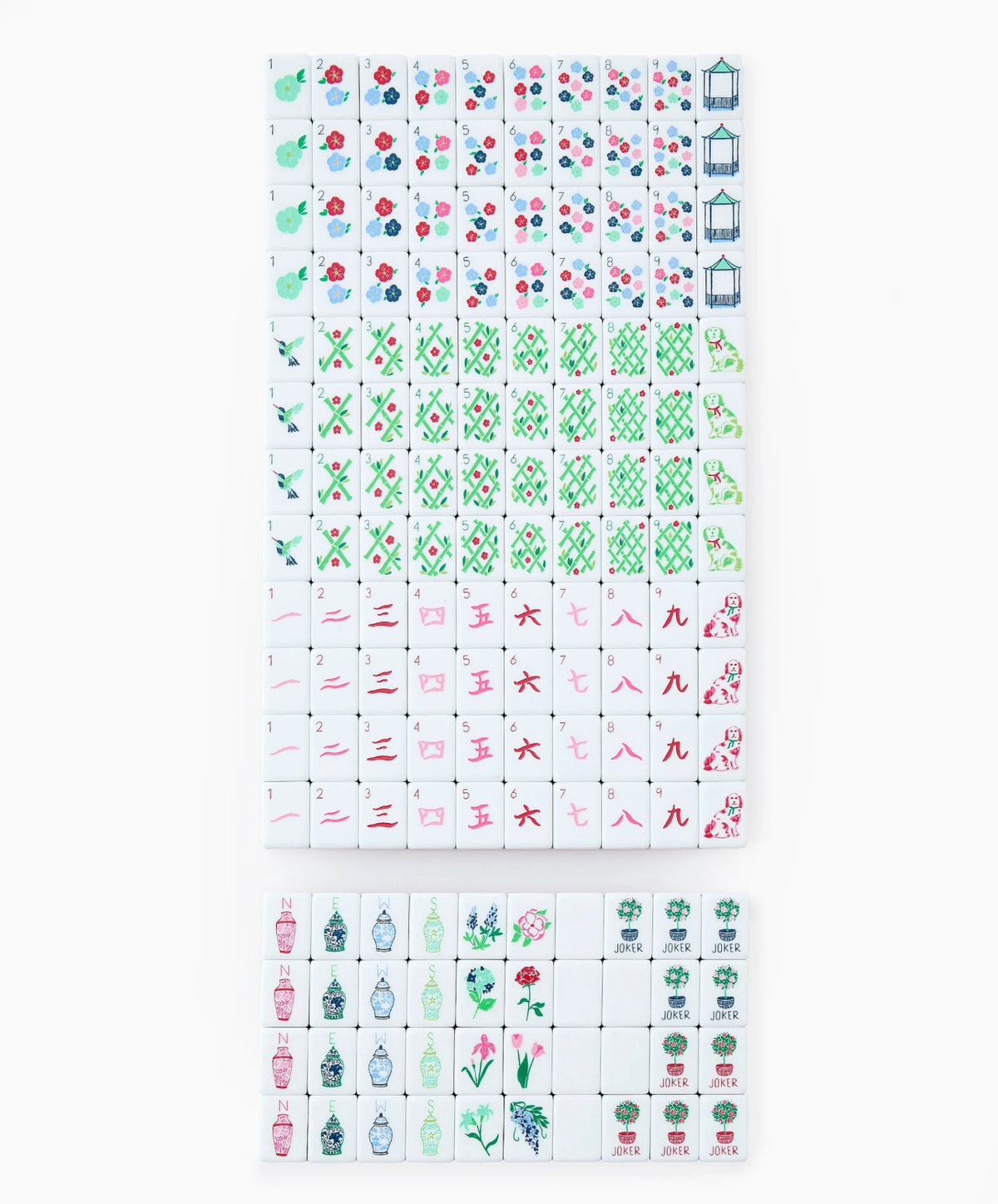 NANTUCKET MAHJONG TILE SET