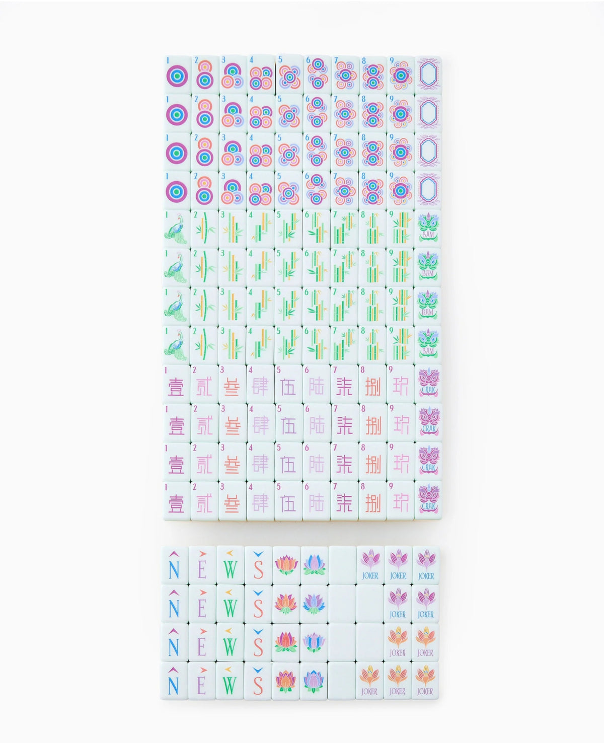 SORBET MAHJONG TILE SET