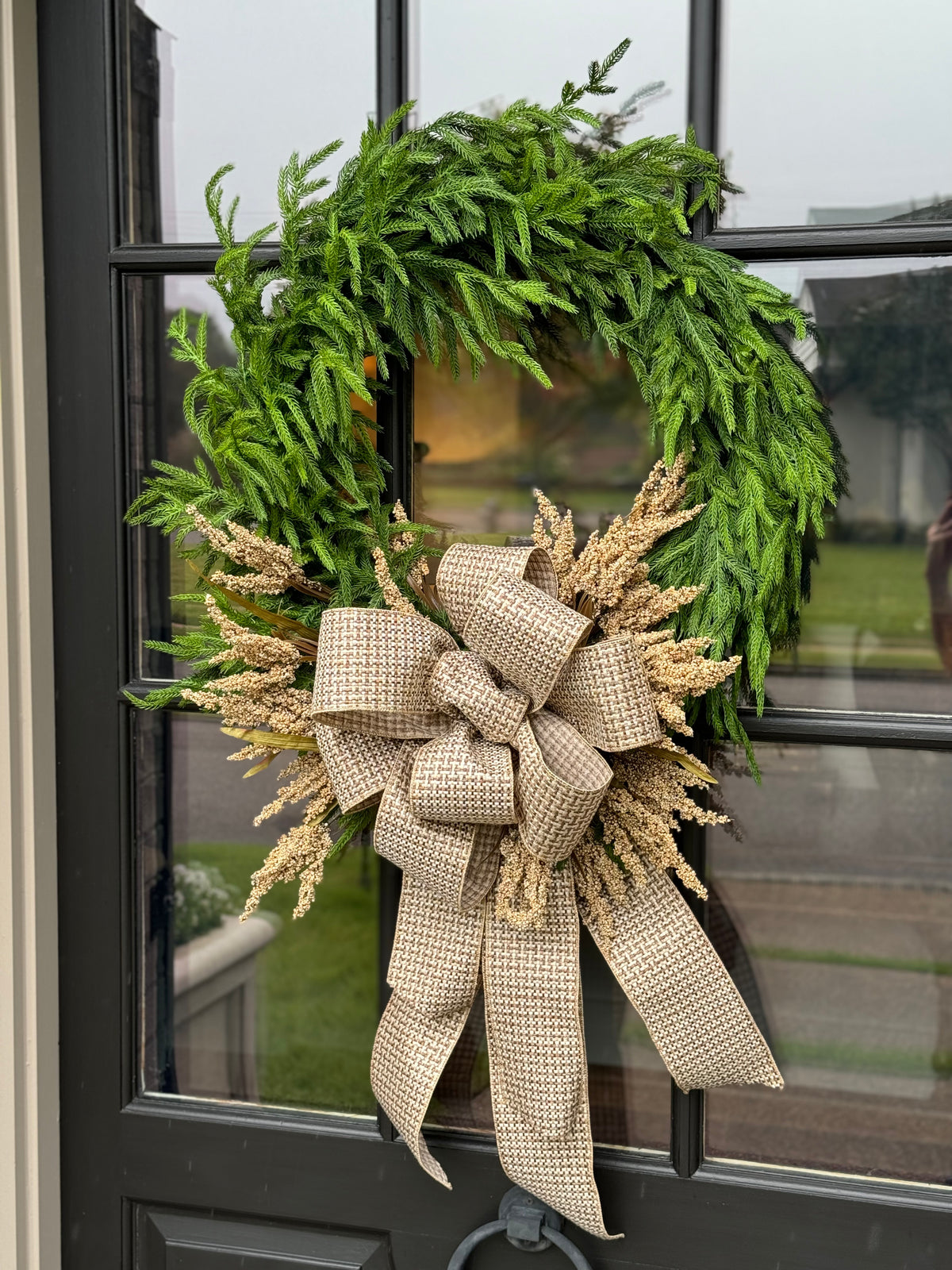 HANDMADE JUTE FALL BOW