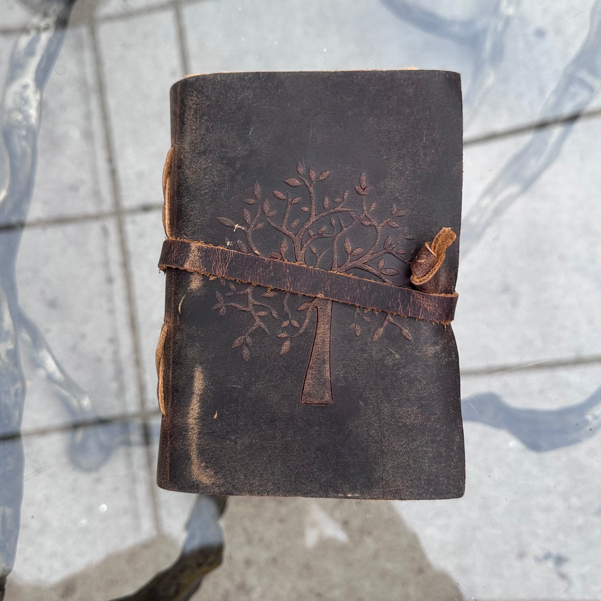 TREE HAND BOUND JOURNALS W/ HANDMADE PAPER