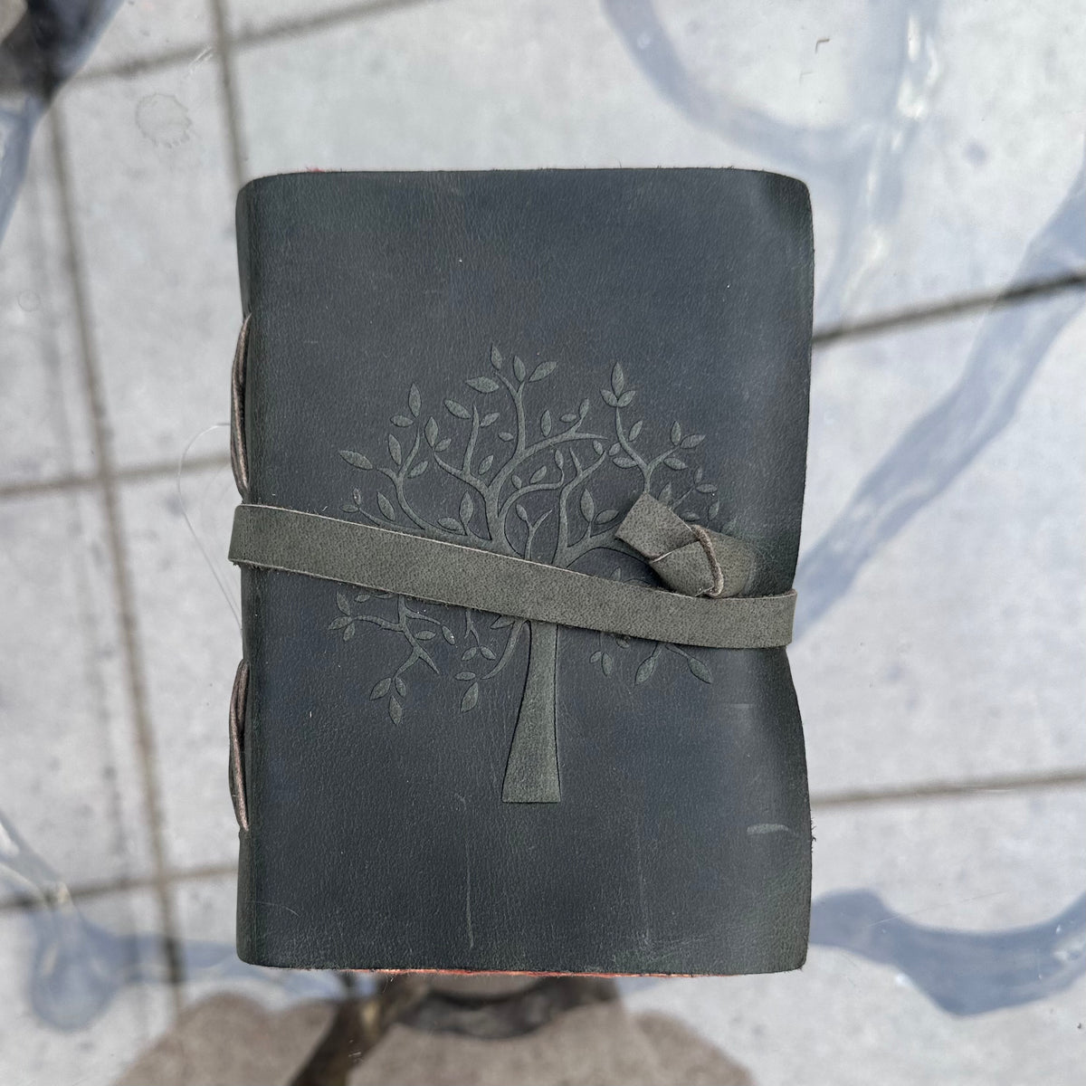 TREE HAND BOUND JOURNALS W/ HANDMADE PAPER