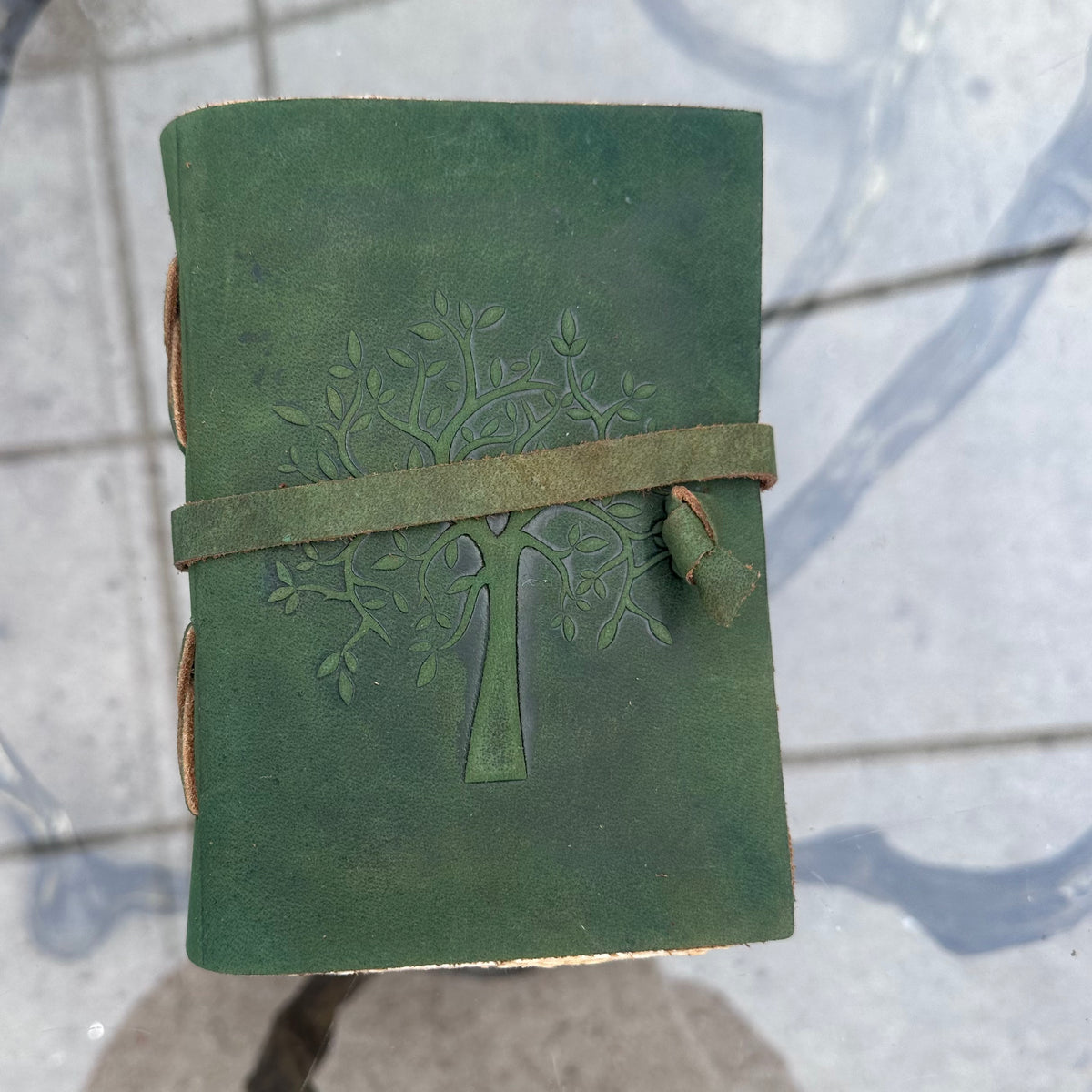 TREE HAND BOUND JOURNALS W/ HANDMADE PAPER