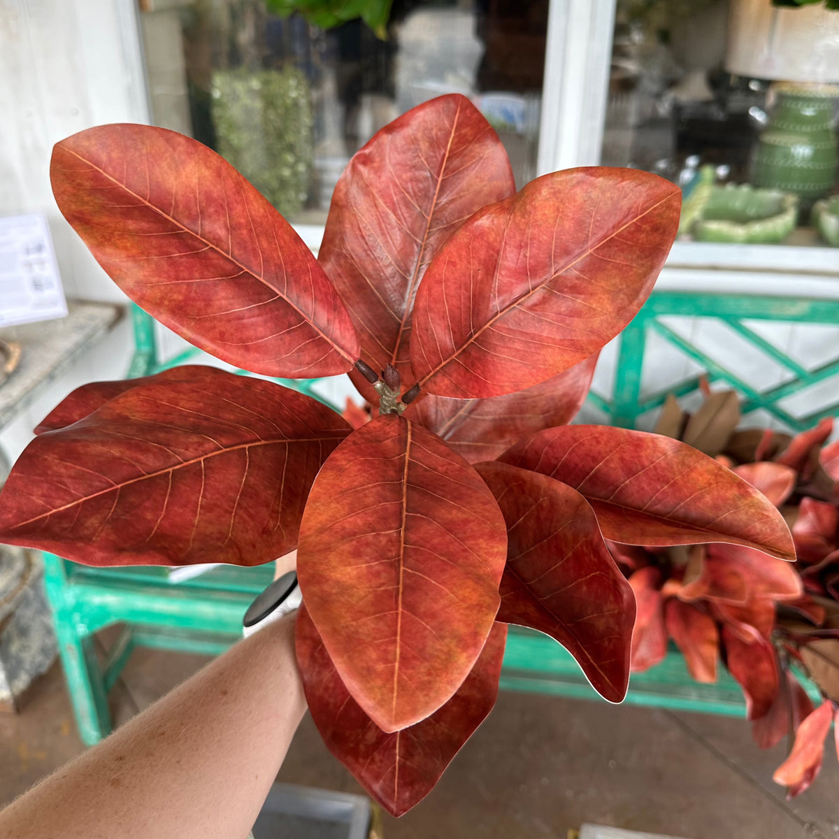 23" AUTUMNAL MAGNOLIA SPRAY