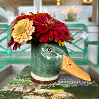 SMALL MALLARD FLOWER VASE